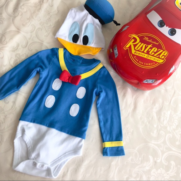 donald duck baby outfit